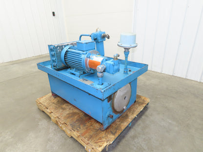 Vickers Hydraulic Power Unit 30 Gallon 11 GPM 2000 PSI 3Hp 230/460V 3PH