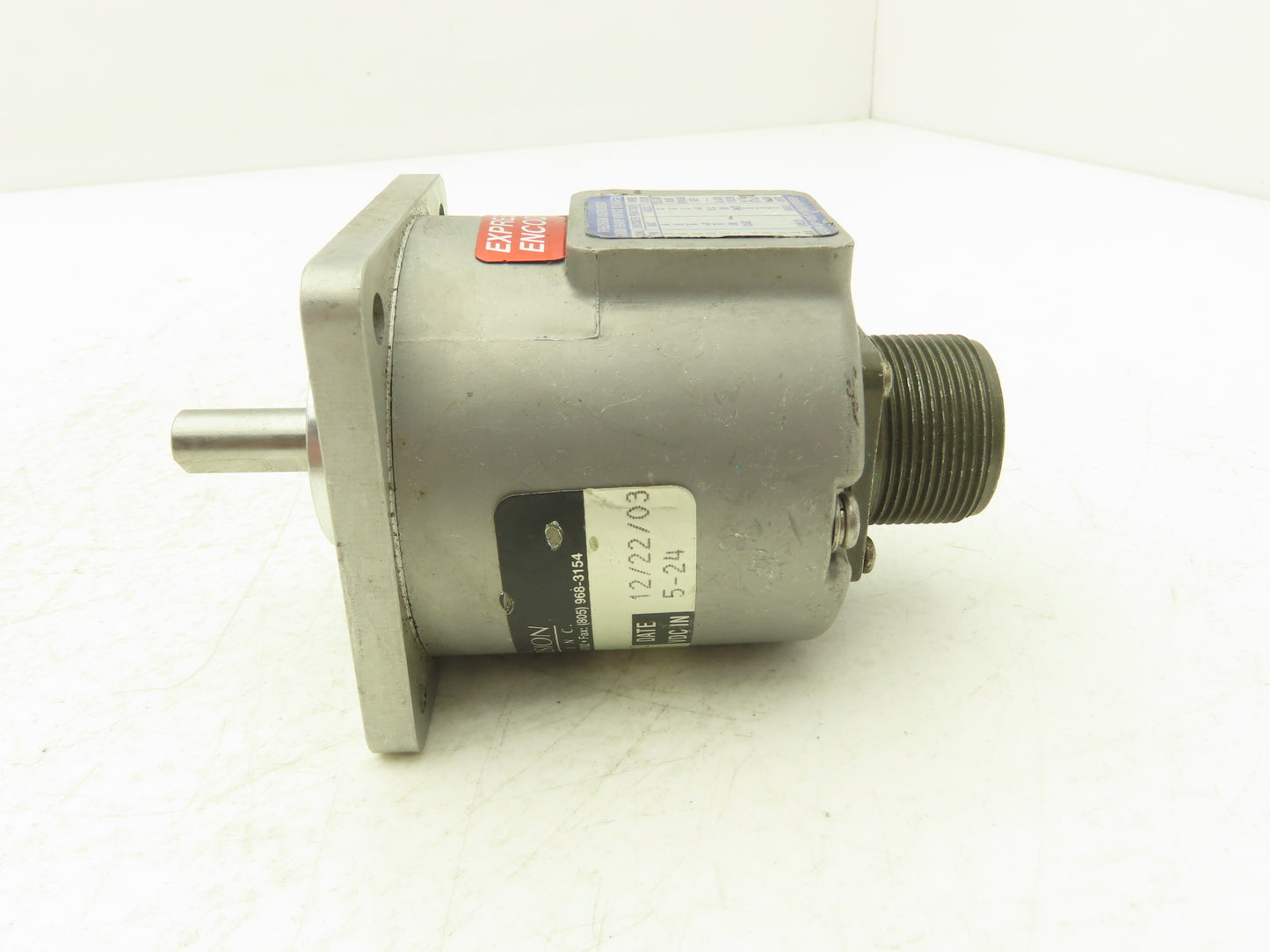 BEI Industrial XH25D-SS-500-ABZC-7272-EM18 Rotary Encoder 5-24VDC 3/8" Shaft