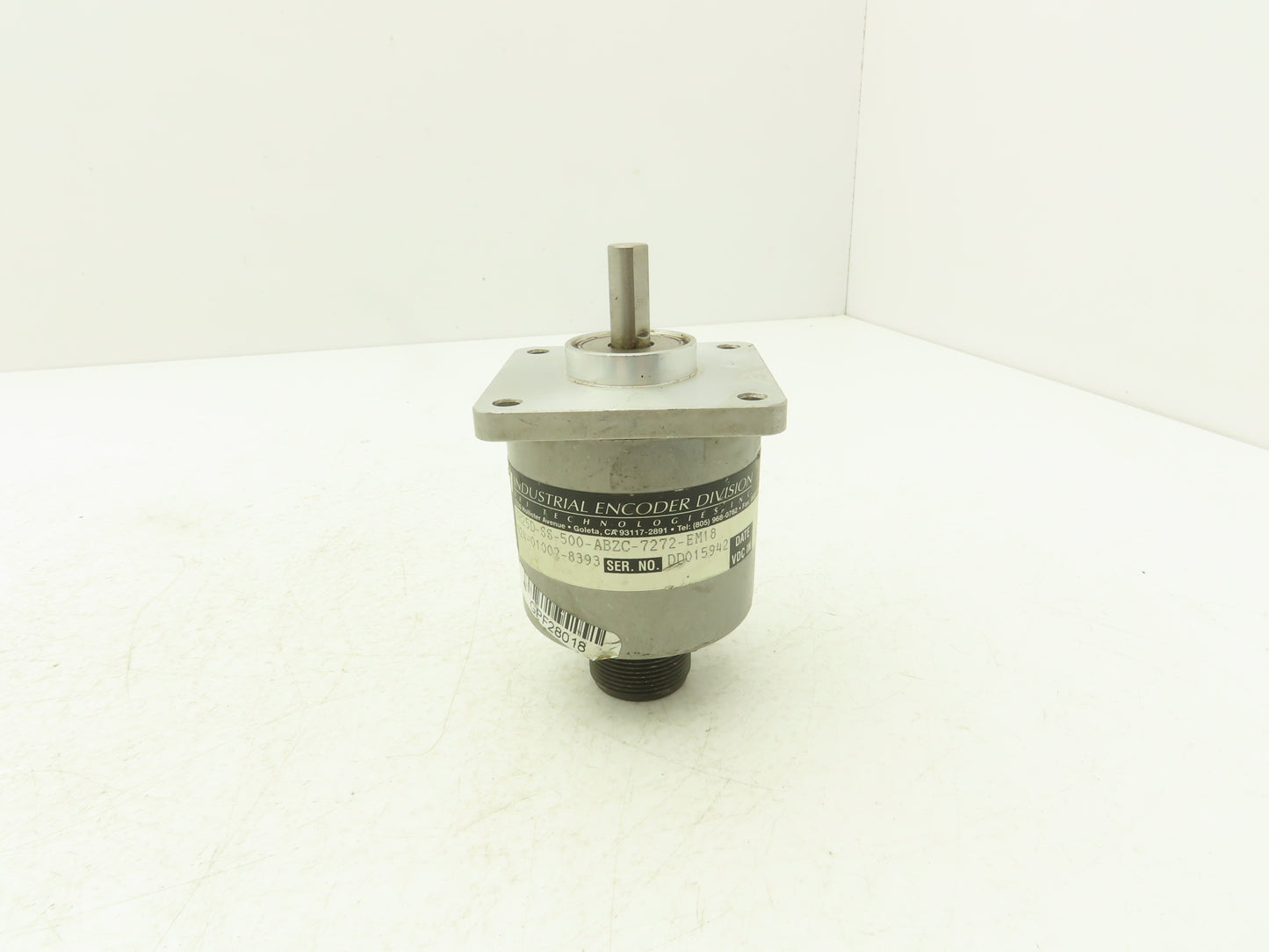 BEI Industrial XH25D-SS-500-ABZC-7272-EM18 Rotary Encoder 5-24VDC 3/8" Shaft