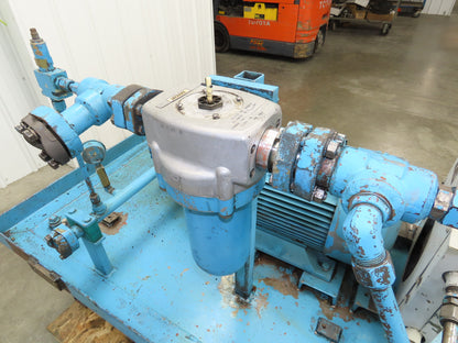 Vickers Hydraulic Power Unit 60 Gallon 17 GPM 3000 PSI 3Hp 230/460V 3PH