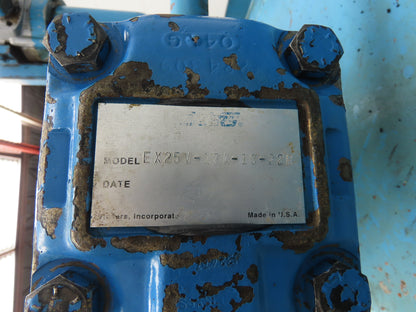 Vickers Hydraulic Power Unit 60 Gallon 17 GPM 3000 PSI 3Hp 230/460V 3PH