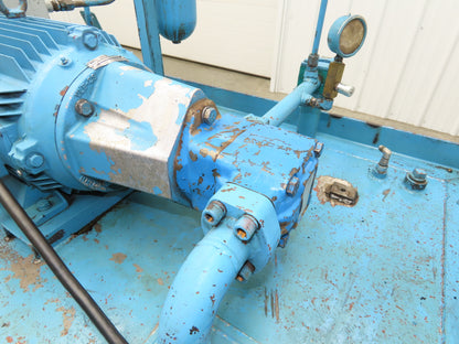 Vickers Hydraulic Power Unit 60 Gallon 17 GPM 3000 PSI 3Hp 230/460V 3PH