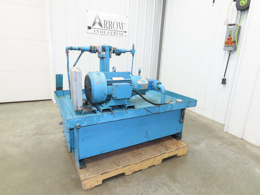Vickers Hydraulic Power Unit 60 Gallon 17 GPM 3000 PSI 3Hp 230/460V 3PH