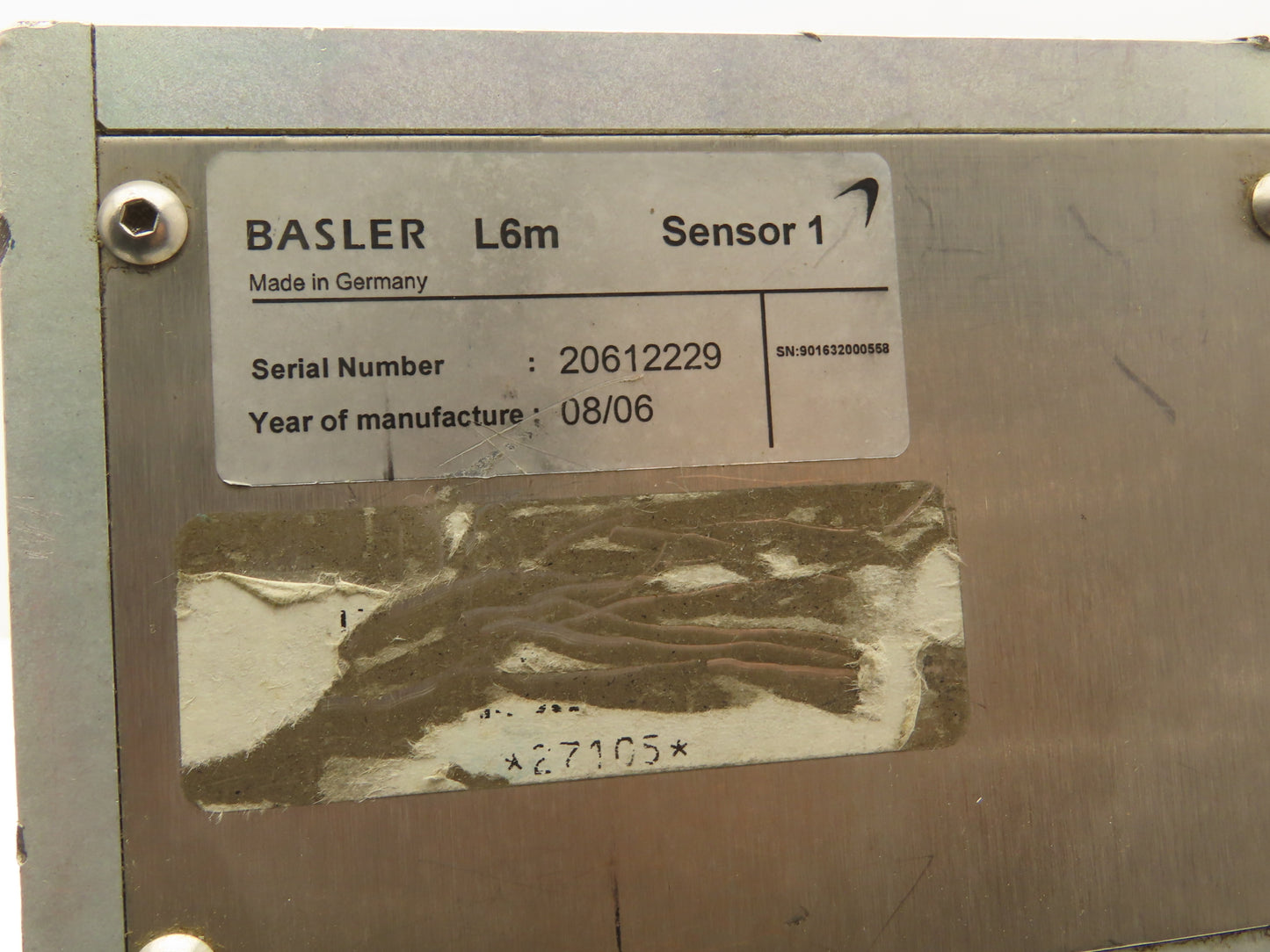 Basler L6m Industrial Machine Camera Optical Sensor Scanner