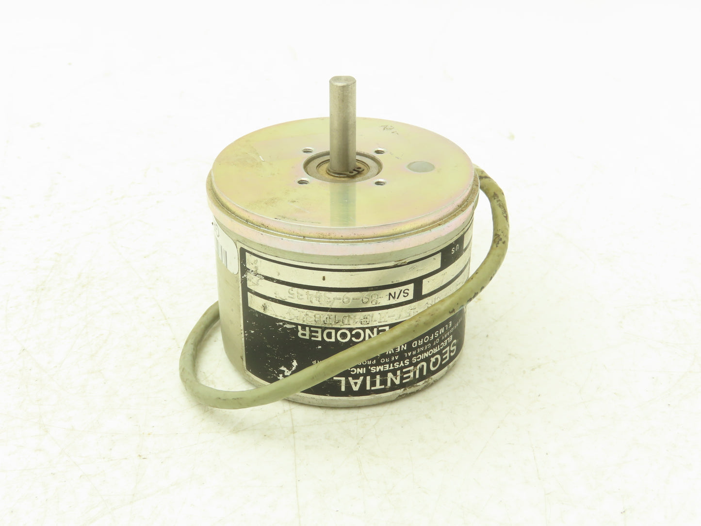 Sequential 25GN-360-IZ-E1S-15V-H1F1D1FB3T3 Rotary Encoder 5-24VDC 1/4" Shaft