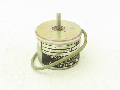 Sequential 25GN-360-IZ-E1S-15V-H1F1D1FB3T3 Rotary Encoder 5-24VDC 1/4" Shaft