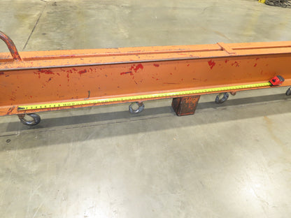 14000 Lb Rigging Lifting Beam Spreader Bar 8-Hook 200" Spread Center Lift