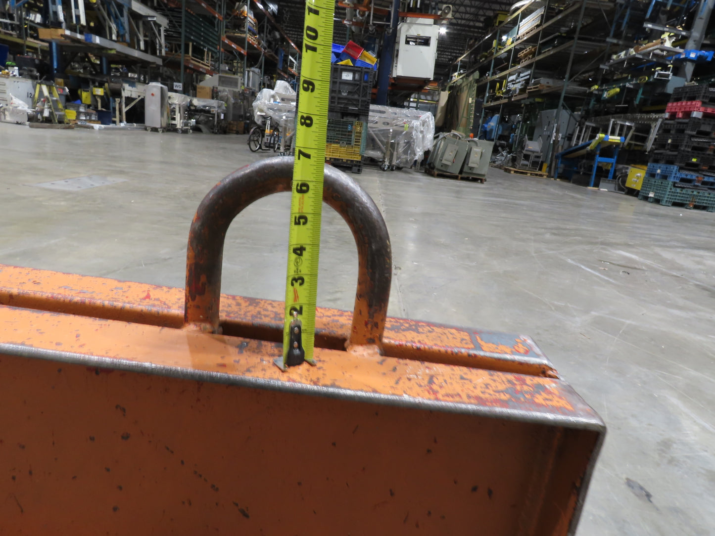 14000 Lb Rigging Lifting Beam Spreader Bar 8-Hook 200" Spread Center Lift