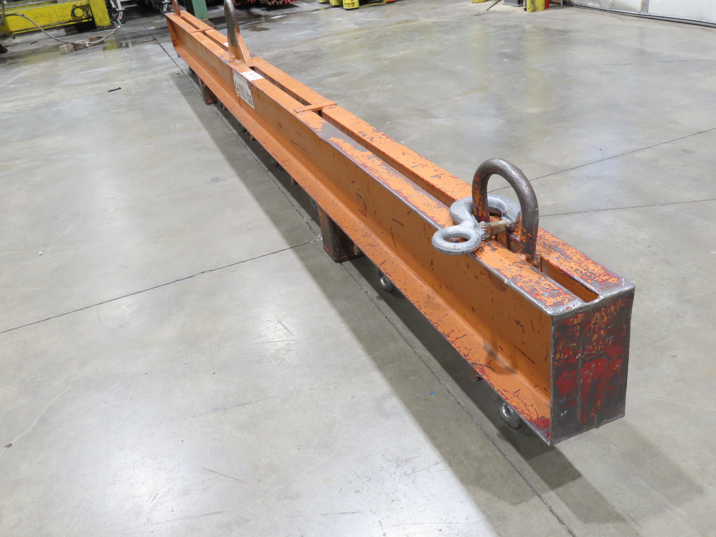 14000 Lb Rigging Lifting Beam Spreader Bar 8-Hook 200" Spread Center Lift