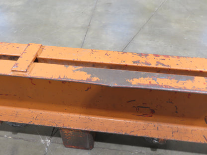 14000 Lb Rigging Lifting Beam Spreader Bar 8-Hook 200" Spread Center Lift