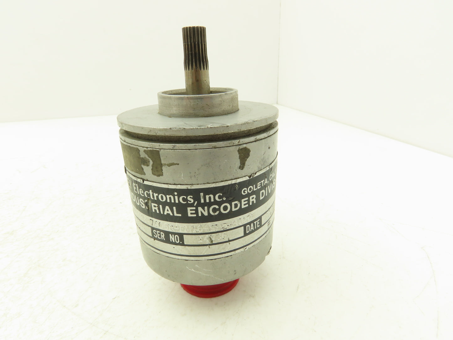 BEI Industrial H25ESB200ABZ7406REM16SPES12V Rotary Encoder 5V 3/8" Spline Shaft