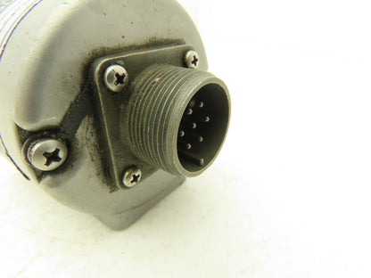 BEI Industrial H25ESB200ABZ7406REM16SPES12V Rotary Encoder 5V 3/8" Spline Shaft