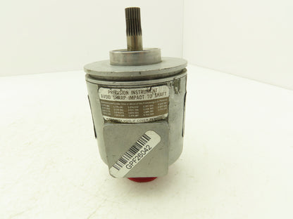 BEI Industrial H25ESB200ABZ7406REM16SPES12V Rotary Encoder 5V 3/8" Spline Shaft