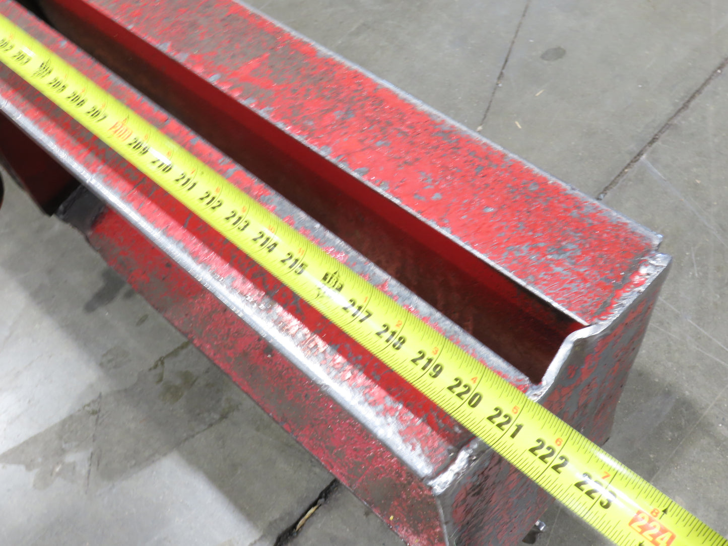 10000 Lb Rigging Lifting Beam Spreader Bar 11-Hook 215" Spread Center Lift