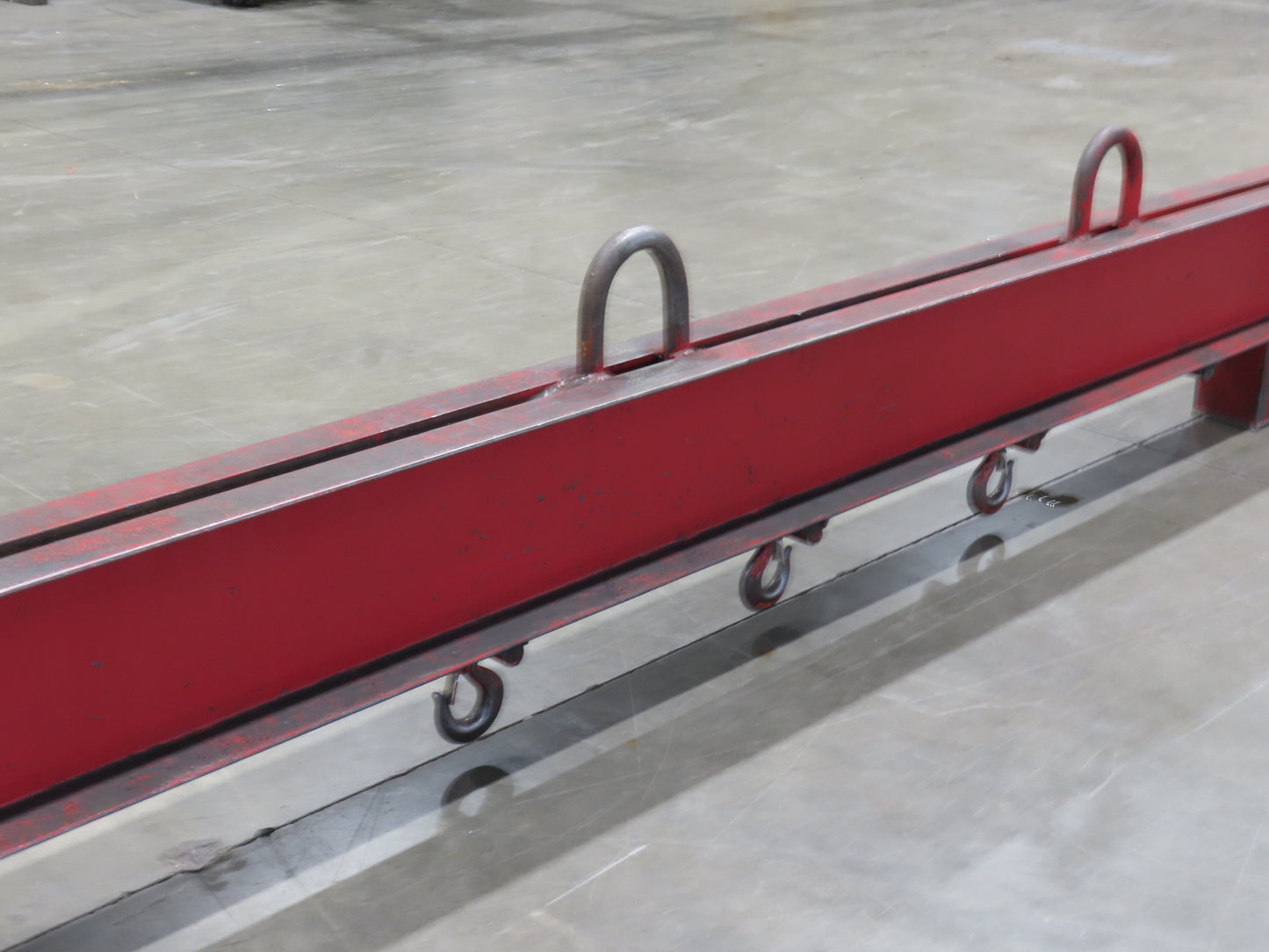 10000 Lb Rigging Lifting Beam Spreader Bar 11-Hook 215" Spread Center Lift