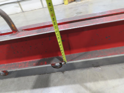 10000 Lb Rigging Lifting Beam Spreader Bar 11-Hook 215" Spread Center Lift