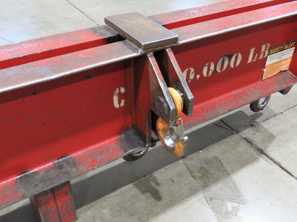10000 Lb Rigging Lifting Beam Spreader Bar 11-Hook 215" Spread Center Lift