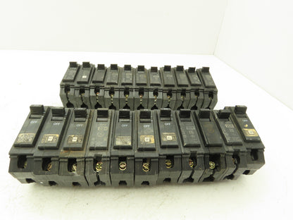 General Electric AB120 Circuit Breaker 1-Pole 20A Bolt-In 120/240V  Lot of 22
