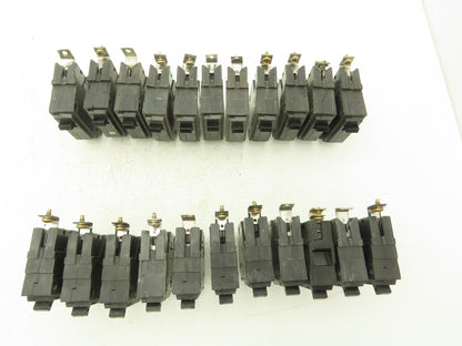 General Electric AB120 Circuit Breaker 1-Pole 20A Bolt-In 120/240V  Lot of 22