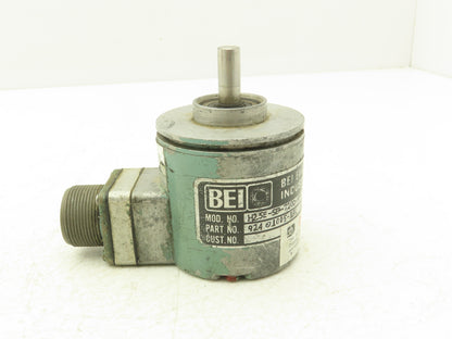 BEI Industrial H25E-SB-7200-M5-ABZC-8820-SM13 Rotary Encoder 5V 3/8" Shaft