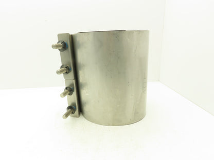 Dresser 364 Stainless Steel Pipe Repair Clamp 8.54"-8.94" 4-Bolt 12" Wide