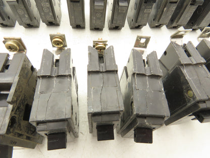 General Electric THQB1120 Circuit Breaker 1-Pole 20A Screw In 120/240V Lot of 22