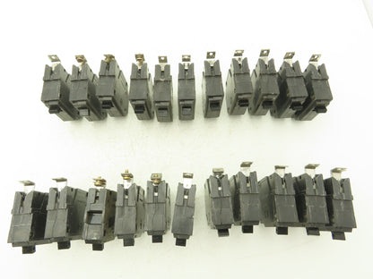 General Electric THQB1120 Circuit Breaker 1-Pole 20A Screw In 120/240V Lot of 22