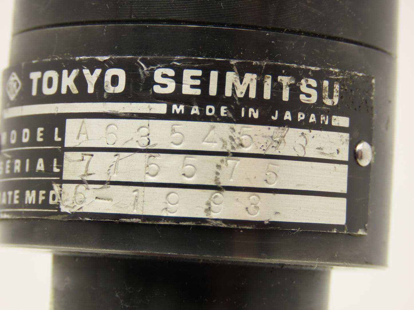 Tokyo Seimitsu A635455 Precision Bore Measuring Gauge Head with Cables