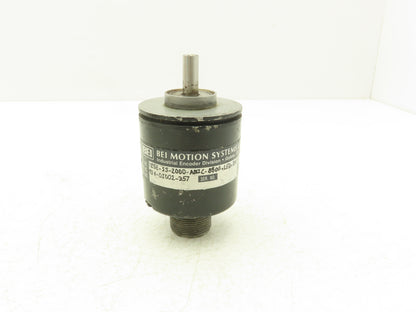 BEI Industrial H25E-SS-2000-ABZC-8800-LED-EM18 Rotary Encoder 5V 3/8" Shaft