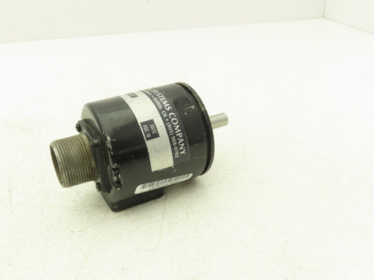 BEI Industrial H25E-SS-2000-ABZC-8800-LED-EM18 Rotary Encoder 5V 3/8" Shaft