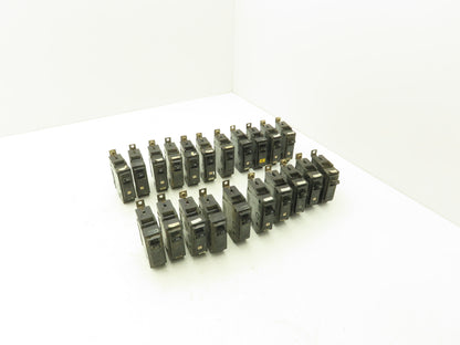 General Electric THQB1120 Circuit Breaker 1-Pole 20A Bolt-In 120/240V Lot of 21