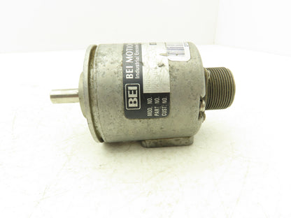 BEI Industrial H25E-SS-2000-ABZC-8800-LED-EM18 Rotary Encoder 5V 3/8" Shaft