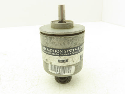 BEI Industrial H25E-SS-2000-ABZC-8800-LED-EM18 Rotary Encoder 5V 3/8" Shaft