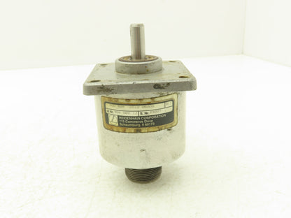 Heidenhain ROD 529/2010.05000 Rotary Encoder 3/8" Shaft 10 Pin ID 406 020 1J