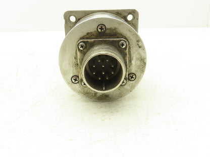 Heidenhain ROD 529/2010.05000 Rotary Encoder 3/8" Shaft 10 Pin ID 406 020 1J