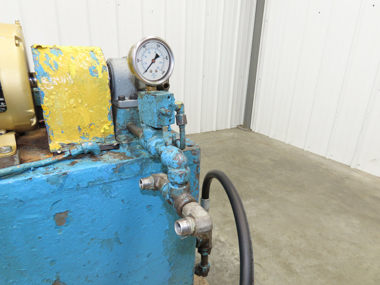 Continental Hydraulics Hydraulic Power Unit 20 Gal 9 GPM 1000 PSI 3Hp 460V