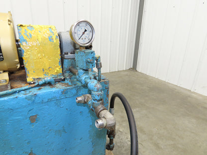 Continental Hydraulics Hydraulic Power Unit 20 Gal 9 GPM 1000 PSI 3Hp 460V