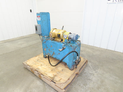 Continental Hydraulics Hydraulic Power Unit 20 Gal 9 GPM 1000 PSI 3Hp 460V