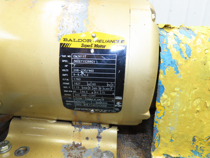 Continental Hydraulics Hydraulic Power Unit 20 Gal 9 GPM 1000 PSI 3Hp 460V