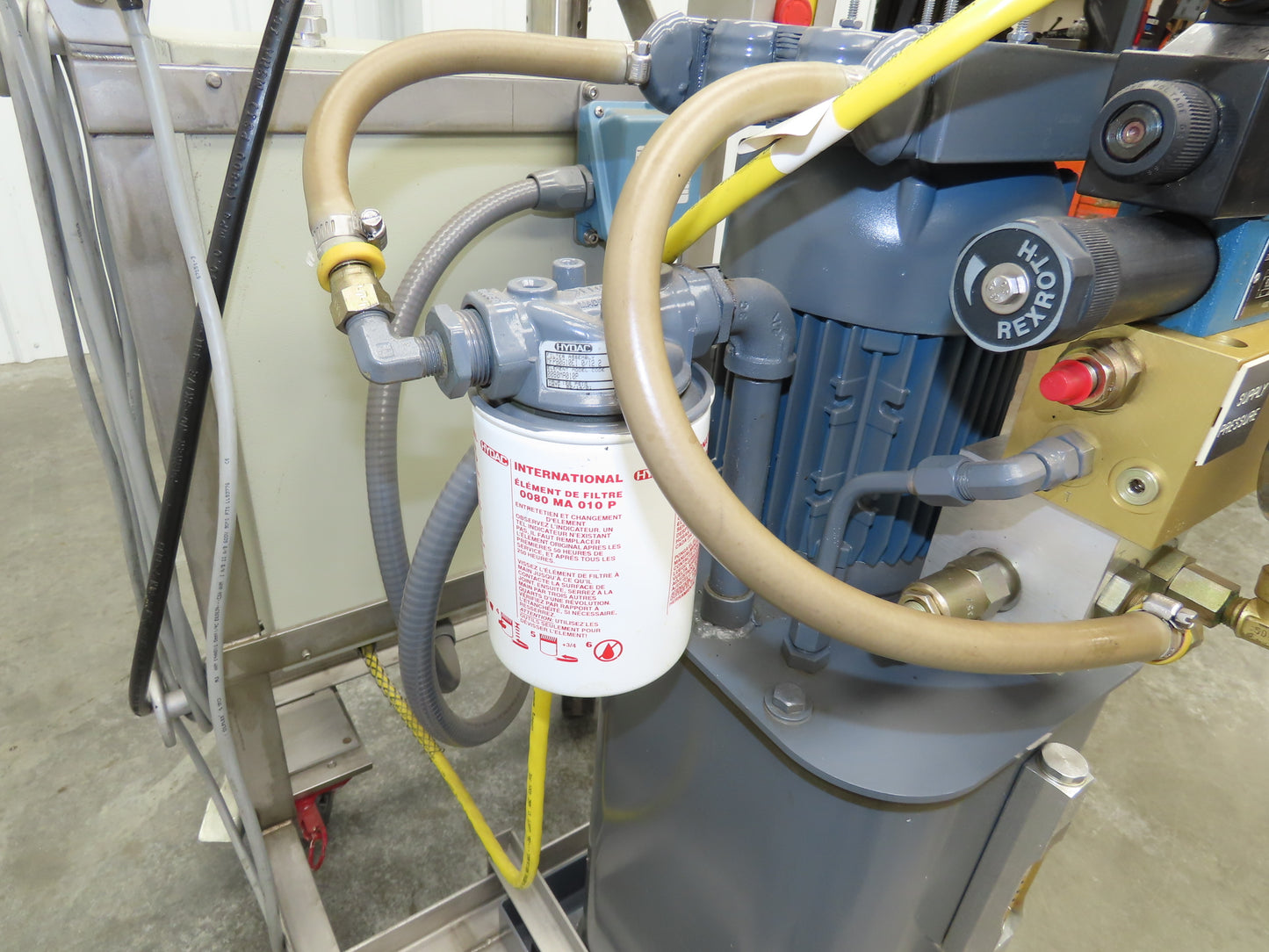 Haldex G4204A1A Hydraulic Power Unit 5 Gal 0.5GPM 2000psi 1Hp 230/460V Pendant