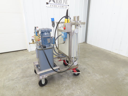 Haldex G4204A1A Hydraulic Power Unit 5 Gal 0.5GPM 2000psi 1Hp 230/460V Pendant