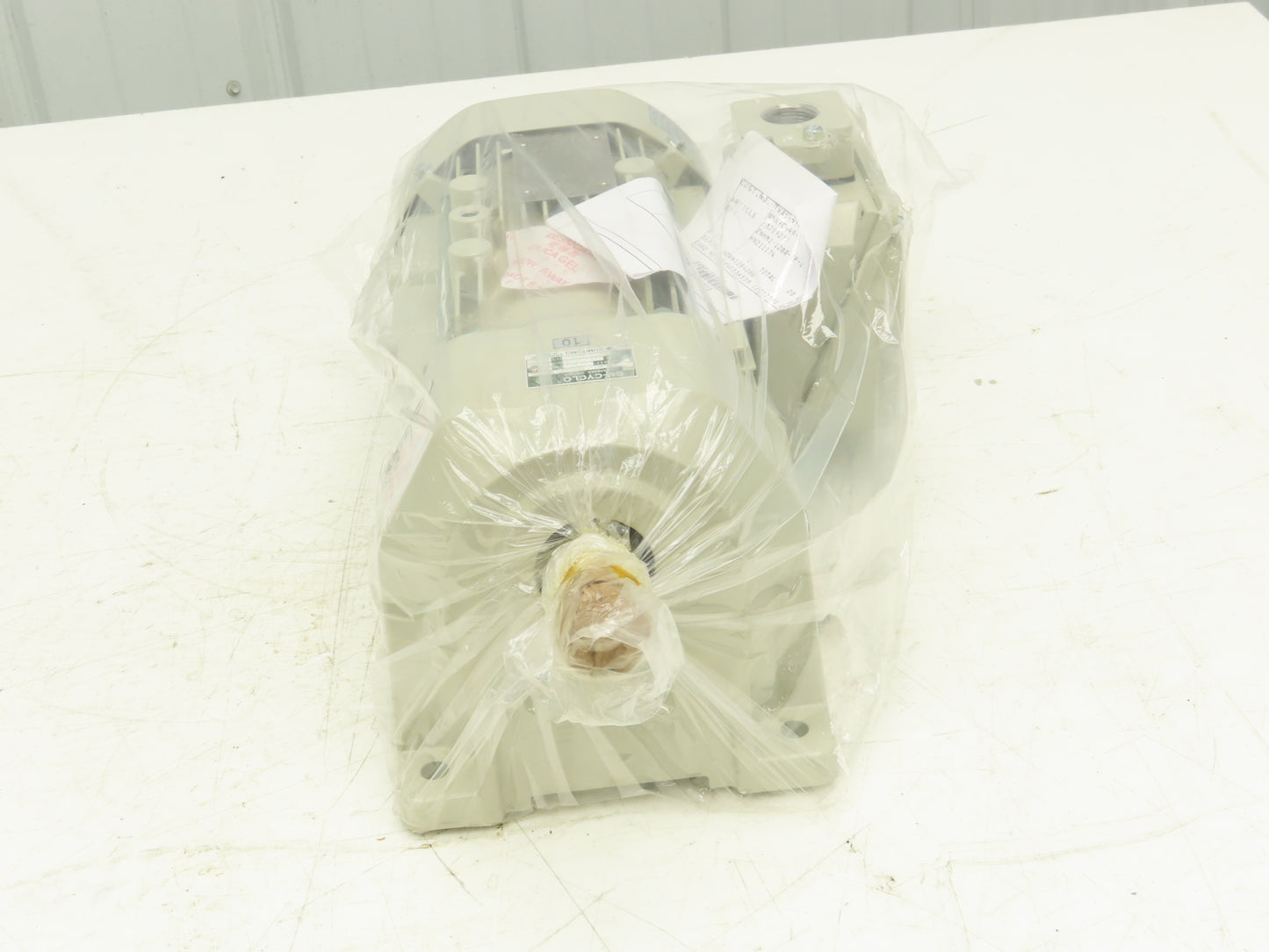 Sumitomo SM Cyclo Gearmotor 10:1 Ratio 175rpm 1Hp 240/480V 3PH 80M TC-FXPA