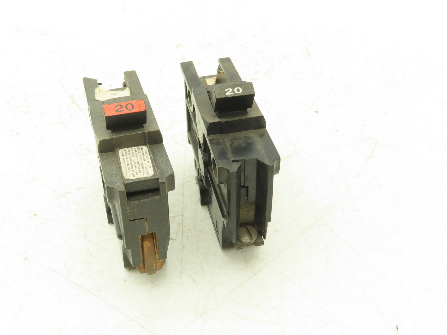 Federal Pacific Circuit Breaker 20 Amp Single Pole 120/240V Lot of 17