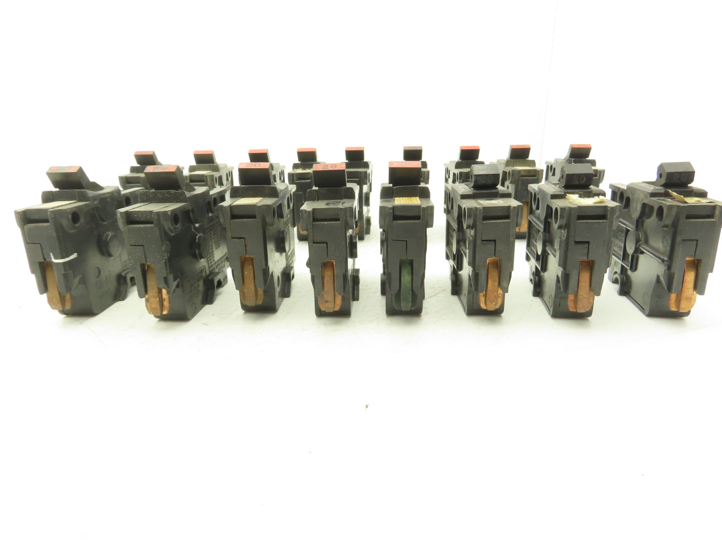 Federal Pacific Circuit Breaker 20 Amp Single Pole 120/240V Lot of 17
