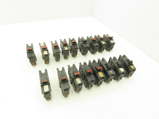 Federal Pacific Circuit Breaker 20 Amp Single Pole 120/240V Lot of 17