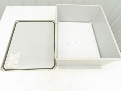 Wiegmann HW-J201608SC Fiberglass Electrical Enclosure Box 20x16x8" 3R Raintight