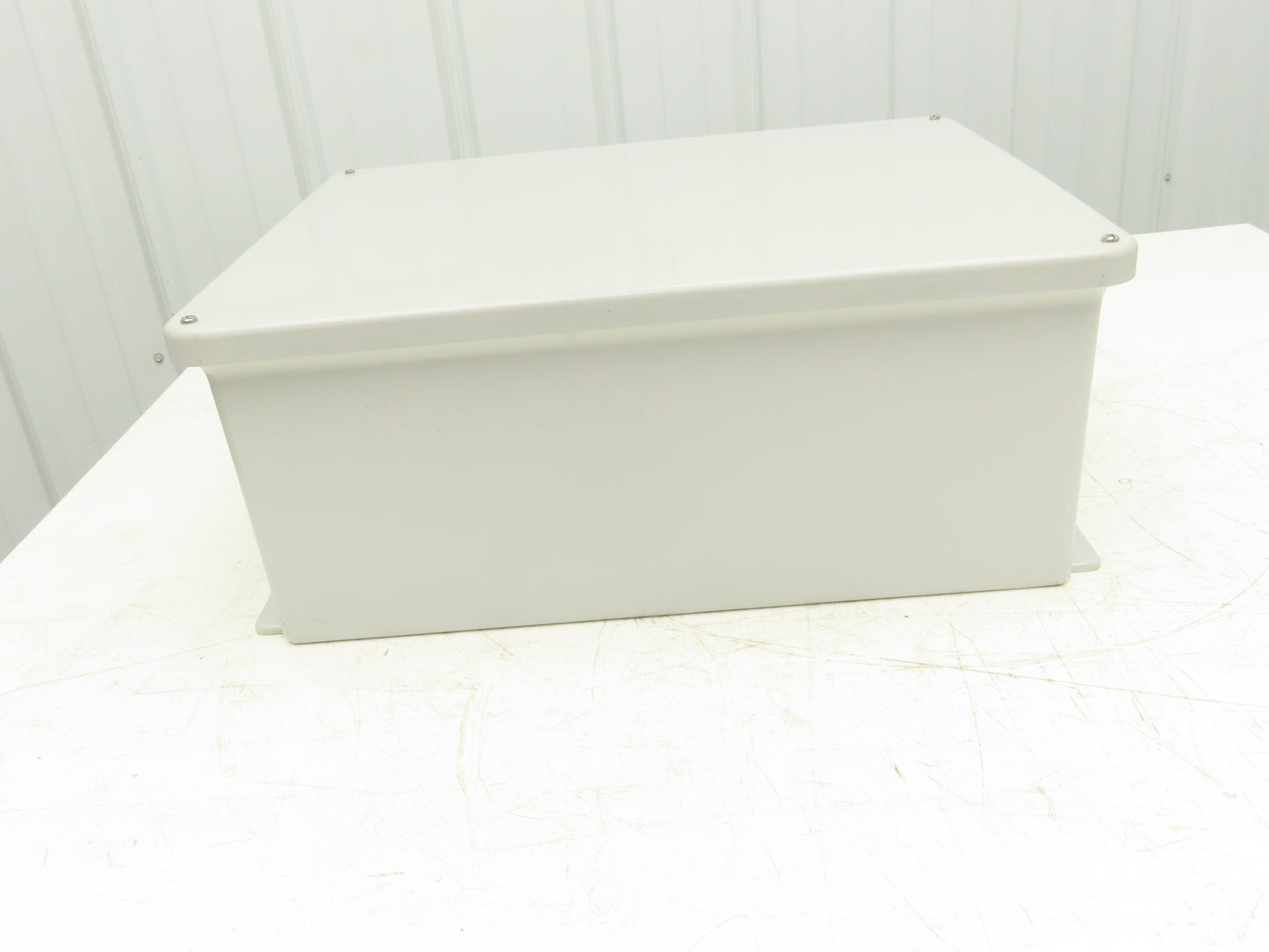 Wiegmann HW-J201608SC Fiberglass Electrical Enclosure Box 20x16x8" 3R Raintight