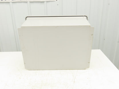 Wiegmann HW-J201608SC Fiberglass Electrical Enclosure Box 20x16x8" 3R Raintight