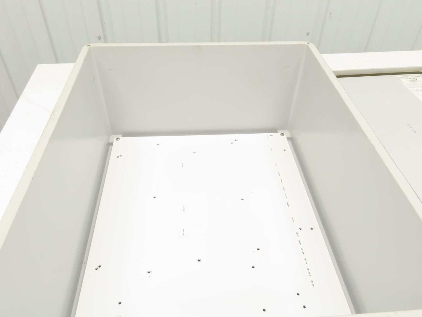 Wiegmann HW-J201608SC Fiberglass Electrical Enclosure Box 20x16x8" 3R Raintight