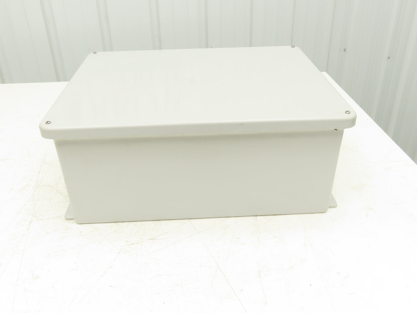 Wiegmann HW-J201608SC Fiberglass Electrical Enclosure Box 20x16x8" 3R Raintight